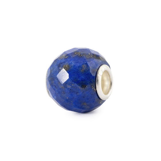 Lapislazzuli rotondo sfaccettato / Pietra preziosa e argento sterling