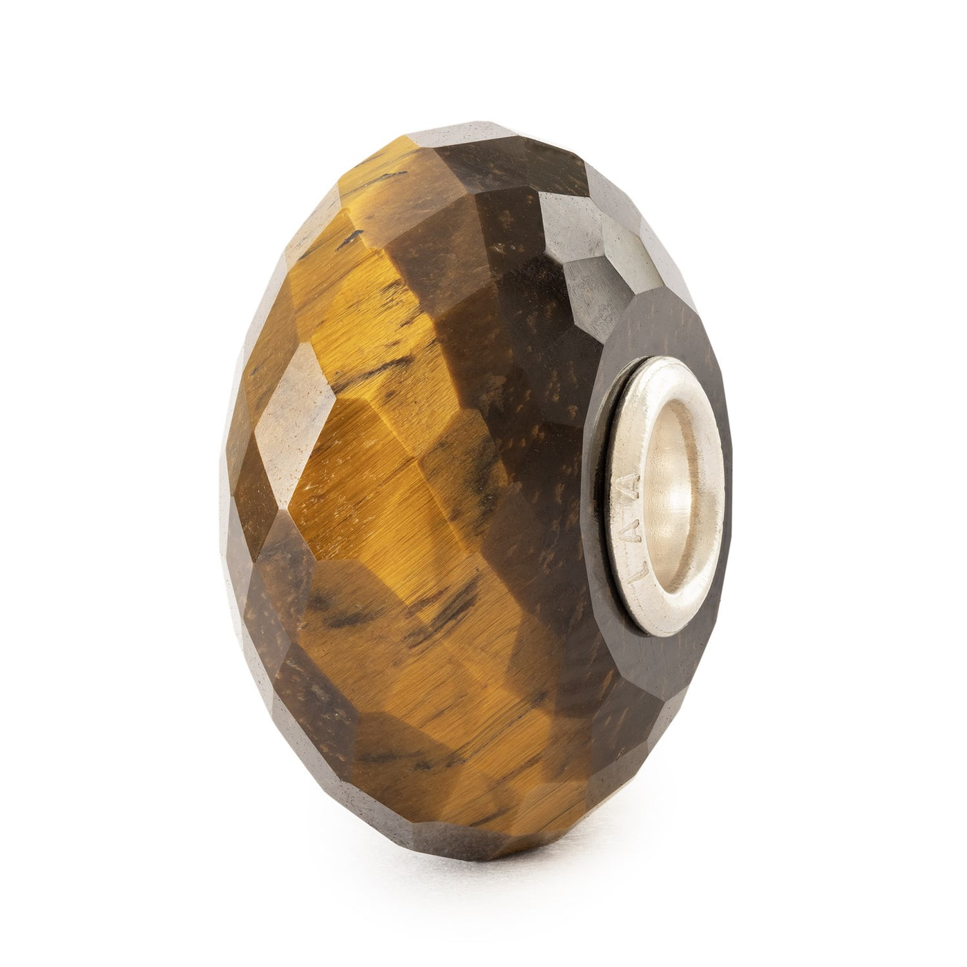  Scintilla dorata su ambra – Bracciale in pelle