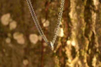 Set collana in argento PEACE con 1 bead (incl. donazione alla Croce Rossa)