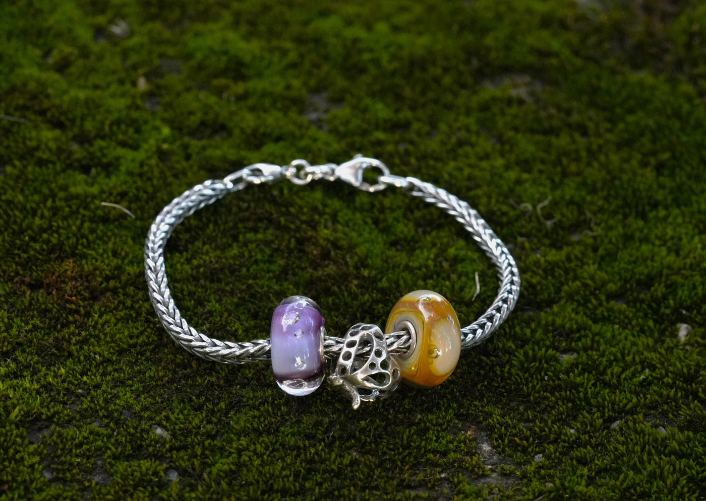 Trio Incanto di Farfalle Lilla