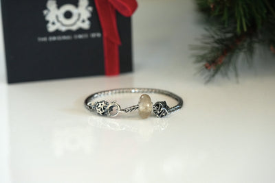 Bracciale Sogni d’Inverno – Argento 925 e Quarzo Rutilato Dorato