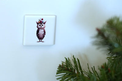 Alma, la civetta con magnete