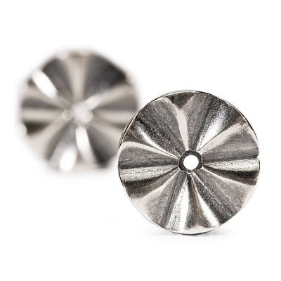 Orecchini a uncino in argento con pendente Pompei e pendente in Calcedonio