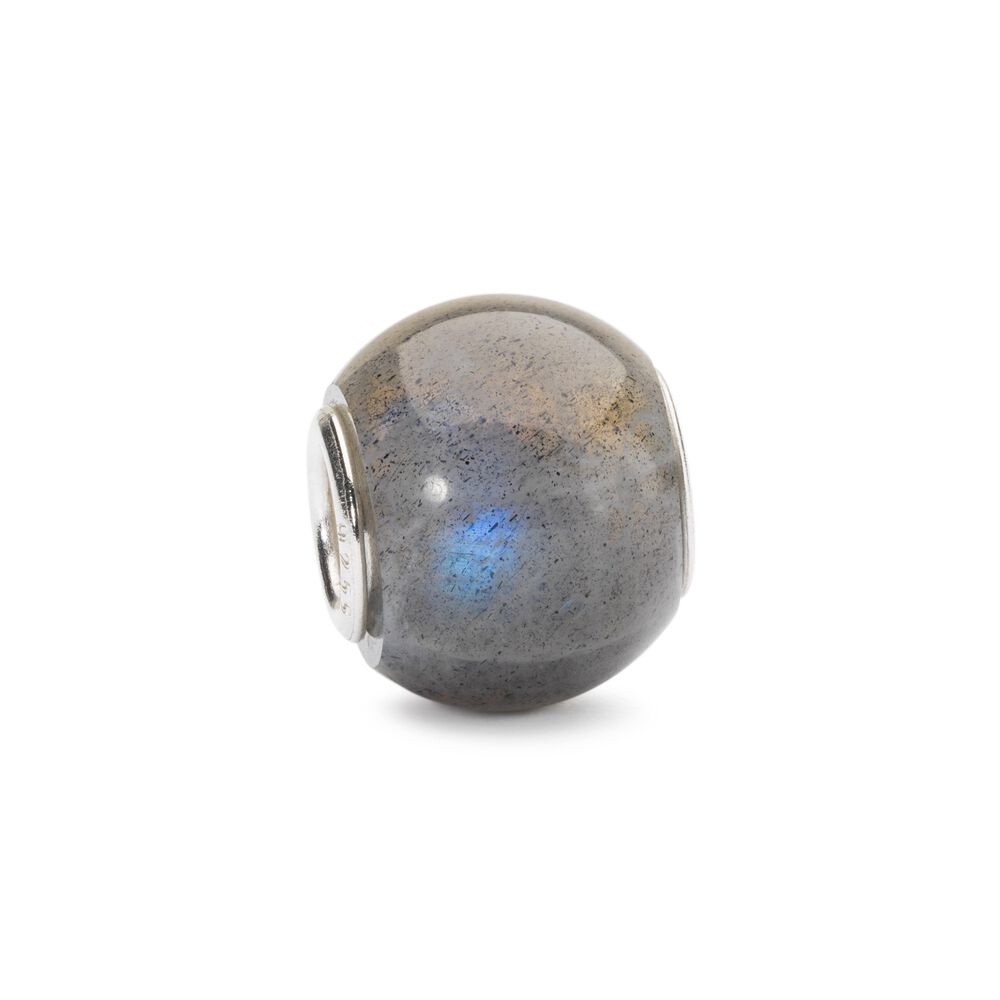 Trollbead small round labradorite jewelry bead