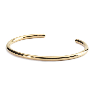 Bangle Placcato Oro con 2 Stop in Argento