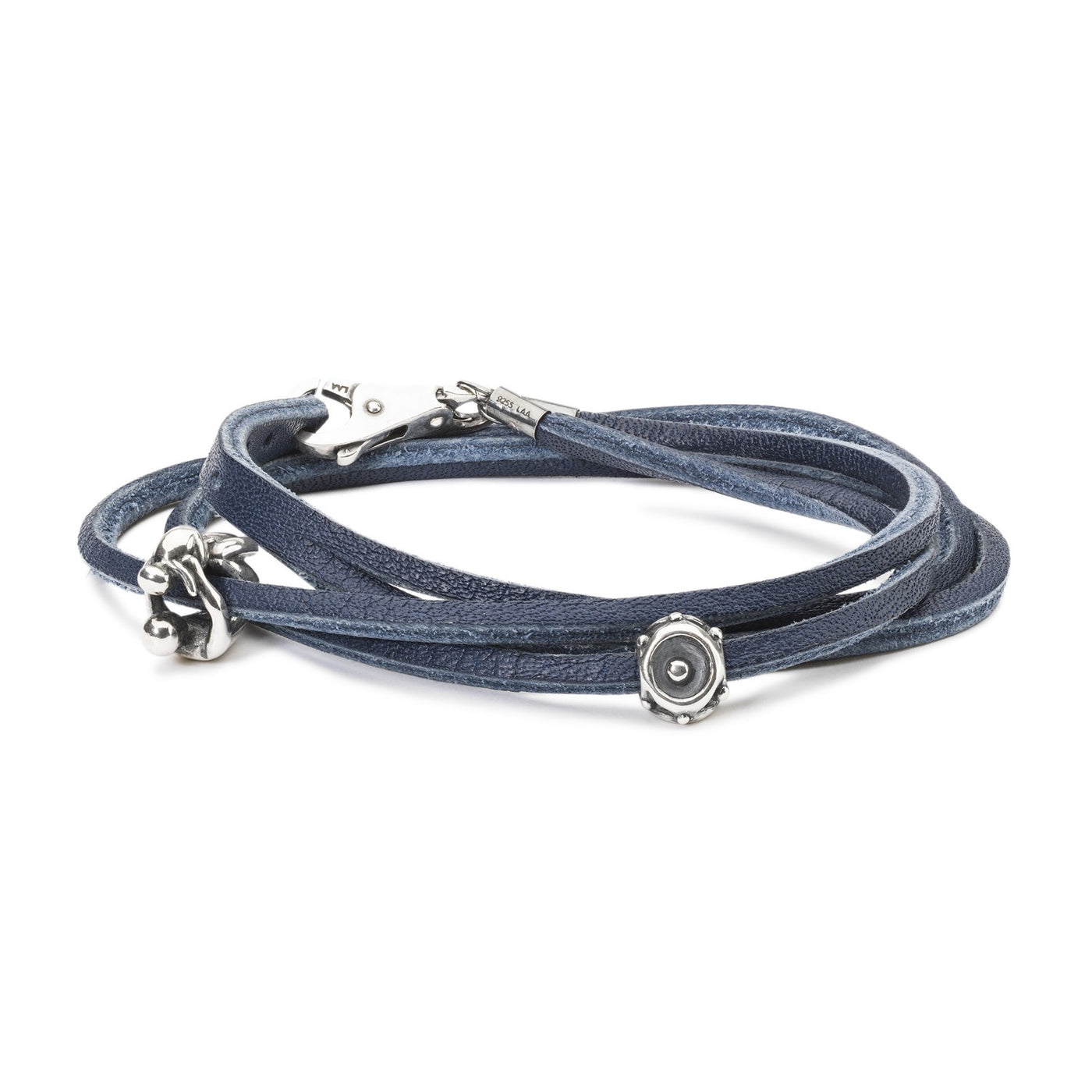 Bracciale Cuoio Blu